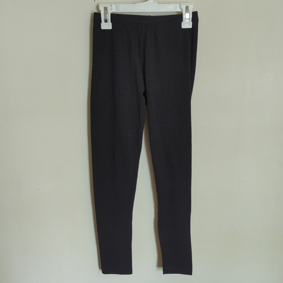 3 for $10 Bundle Sale! Cat & Jack Black Leggings Girls Size L (10/12) - Picture 1 of 3